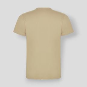 T-shirt korte mouwen ronde hals Dogo Premium - Zand - Roly