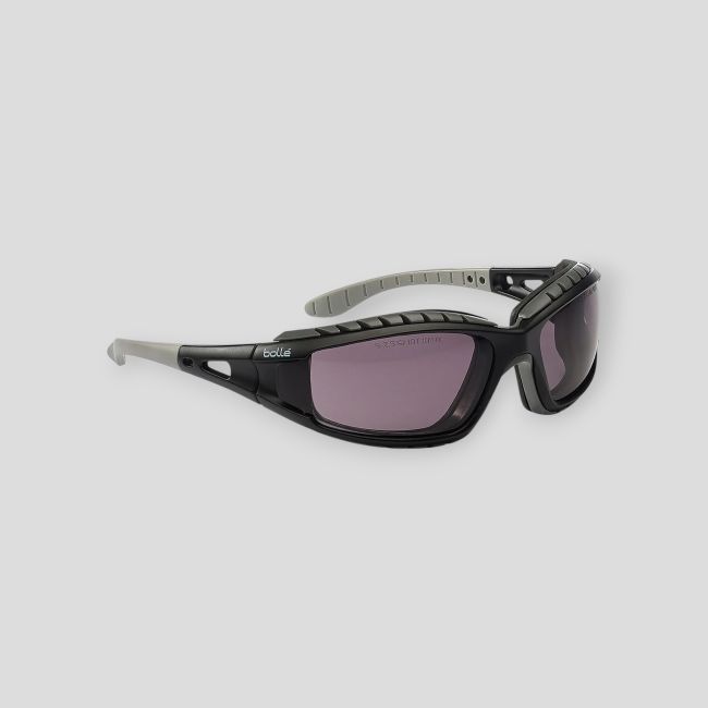 Lunettes hybrides de protection Tracker (écran Fumé) - Noir - Bollé Safety