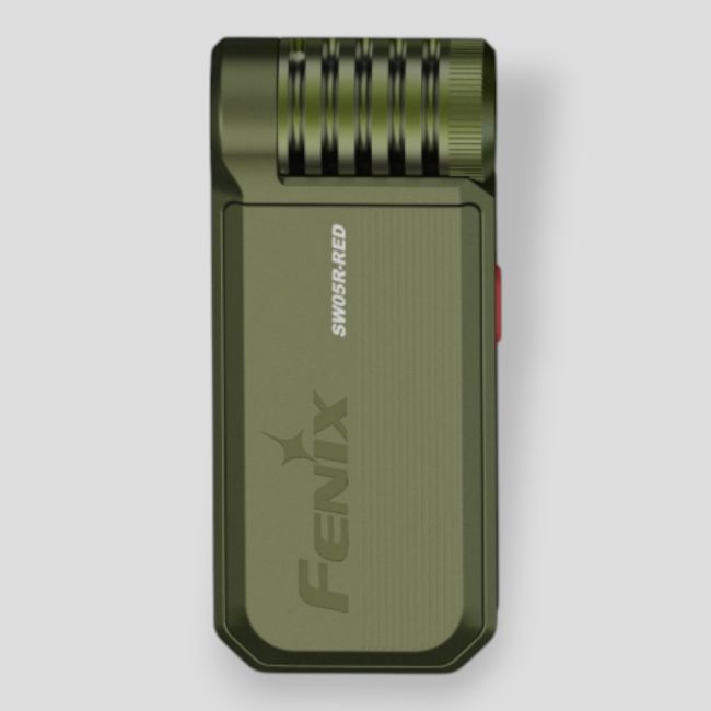 Latarka akumulatorowa SW05RSG-RED (150 lumenów) - Spruce Green - Fenix