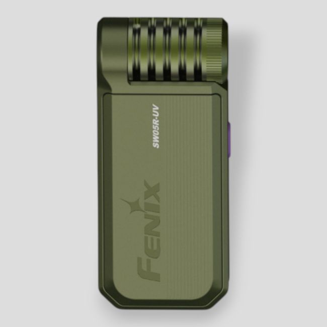 Aufladbare Taschenlampe SW05RSG-UV (150 Lumen) - Spruce Green - Fenix