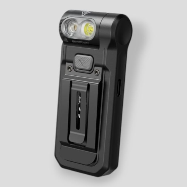 Aufladbare Taschenlampe SW05R-UV (150 Lumen) - Schwarz - Fenix