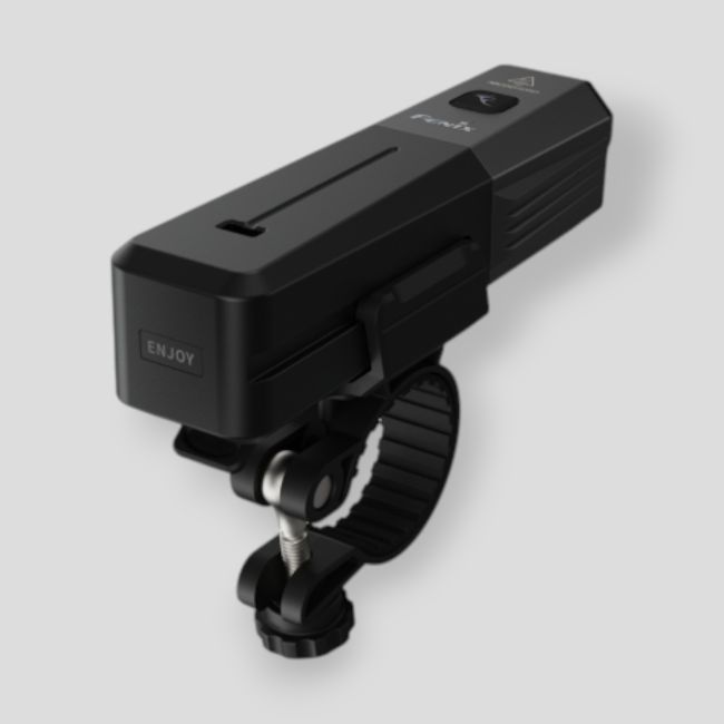 Luce per bicicletta ricaricabile BC22R (1.400 lumen) - Nero - Fenix