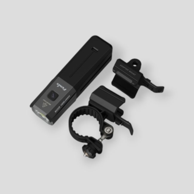 Wiederaufladbare Fahrradlampe BC22R (1.400 Lumen) - Schwarz - Fenix