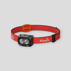 Lekka latarka czołowa do biegania w terenie HL18RT (800 lumenów) - Czarny - Fenix