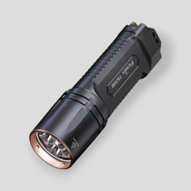 Latarka wysokowydajna wielotrybowa TK35R (5 800 lumenów) - Czarna - Fenix