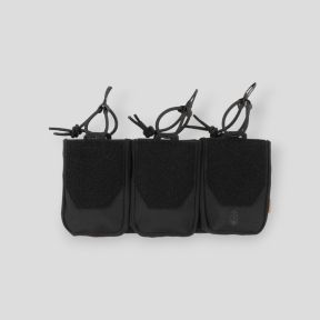 Drievoudige M4/AK magazijnhouder Frey - Zwart - Ragnar Raids