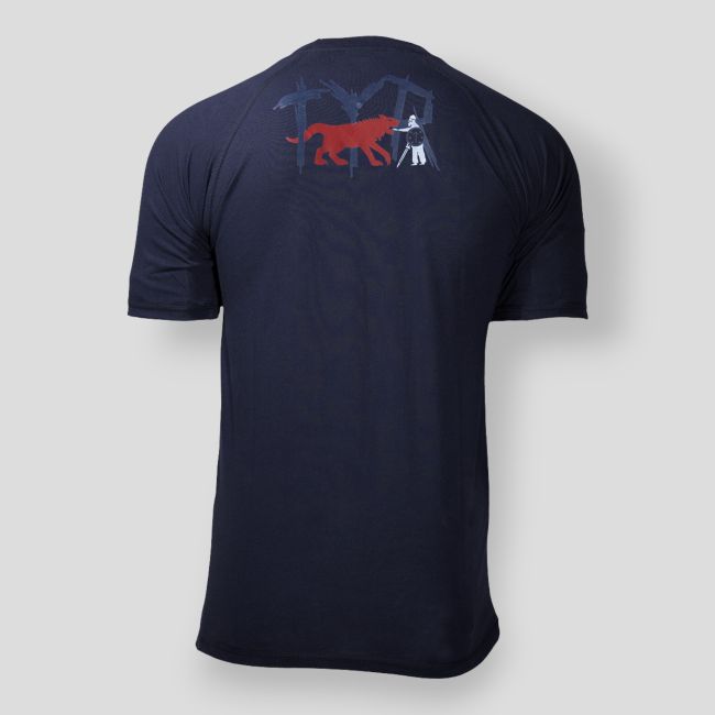 T-shirt Midgard Tyr Azul - Ragnar Raids