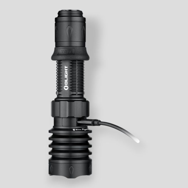 Taktische Lampe 2600 Lumen mit Stroboskop Warrior X4 - Schwarz - Olight