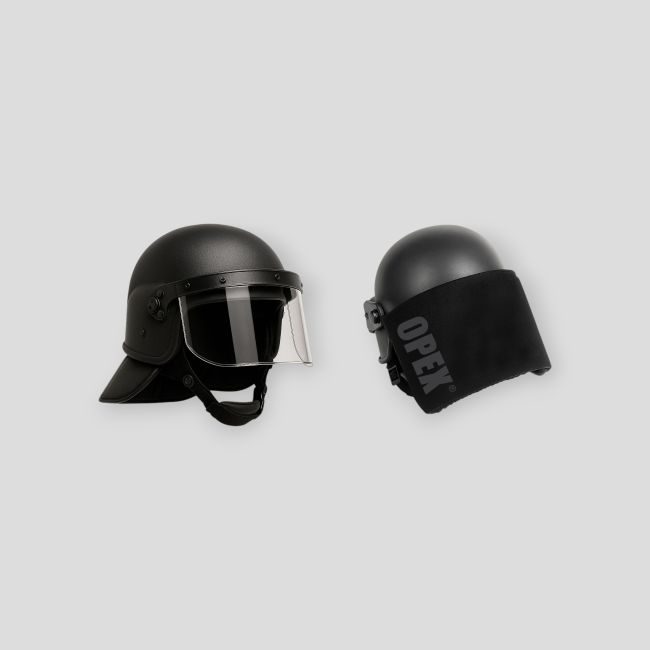 Protection pour visière balistique / casque lourds (type MSA et Sunrock) - Patrol Equipement