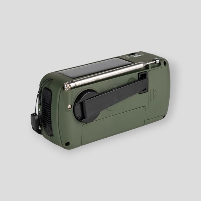 Radio survivalowe - SW1/SW2/FM/AM - Zielone - Fosco Industries
