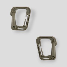 Lot de 2 mousquetons grimloc - Vert - 101 Inc
