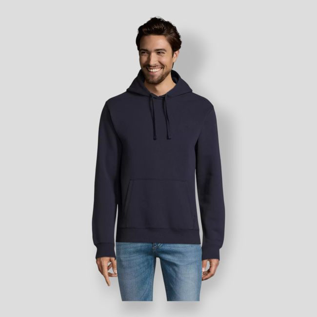 Sudadera con capucha Spencer hombre - Azul Marino Francés - Sol's