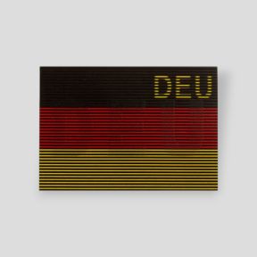 Patch double motif IR DEU Color - Clawgear