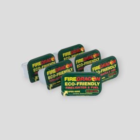 Set mit 6 ökologischen Feueranzündern Fire Dragon CN368 - BCB International