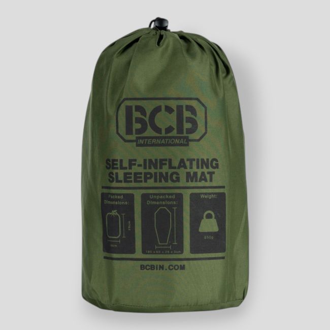 Samonafukowująca się mata CT649O - Olive Green - BCB International