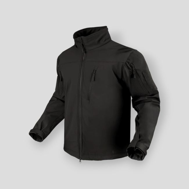 Kurtka softshell Phantom - Czarna - Condor Outdoor