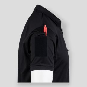 Polo taktyczne Quick Dry z zamkiem błyskawicznym - Czarne - 101 Inc