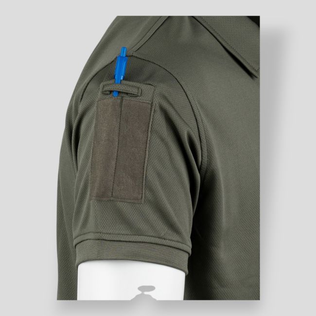 Taktisches Quick Dry Polo mit Reißverschluss - Ranger Green - 101 Inc