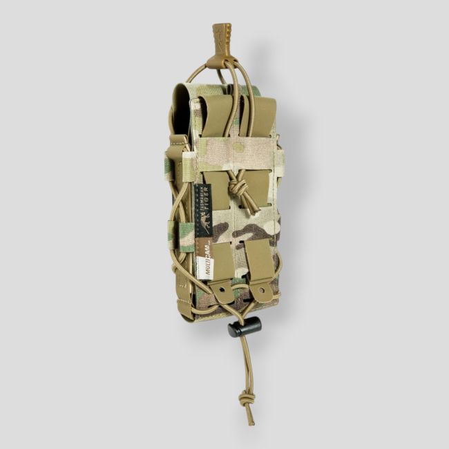 Porta-carregador simples modular para espingardas de assalto multicalibres - Multicam - Tasmanian Tiger