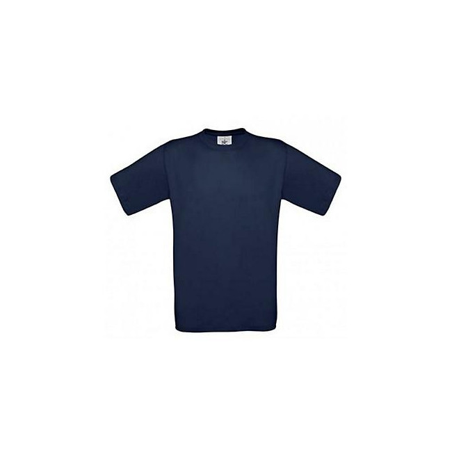 T-shirt z krótkimi rękawami Granatowy - B&C