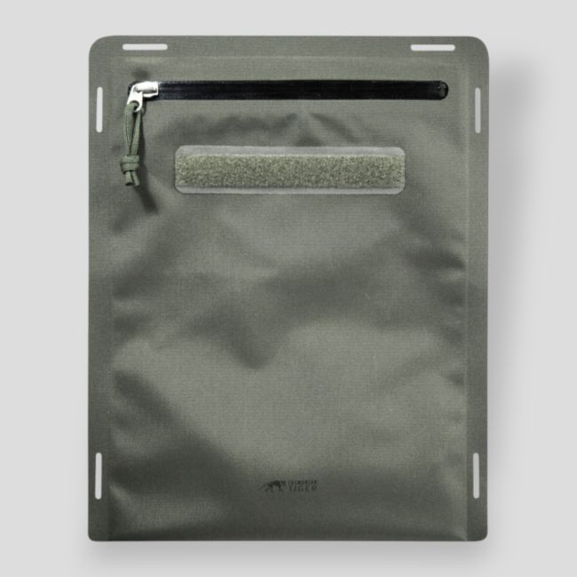 Pochette tactique A4 étanche - Stone Grey Olive - Tasmanian Tiger