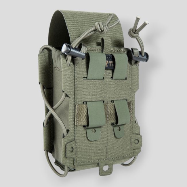 Bolsillo universal M (porta cargadores, GPS, radio, …) - Verde Oliva - Tasmanian Tiger