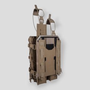 Bolsillo Gear para chaleco portaplacas con cremallera - Coyote - Tasmanian Tiger