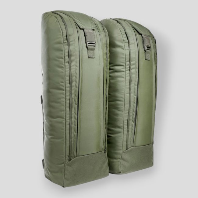 Zestaw 2 dodatkowych kieszeni 23L do plecaka - Zielony Olive - Tasmanian Tiger
