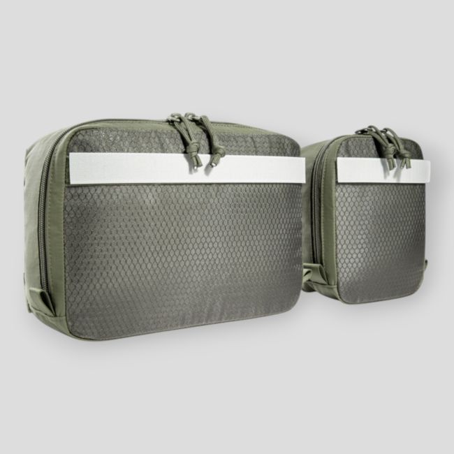Set di 2 tasche multiuso con velcro - Verde Oliva - Tasmanian Tiger