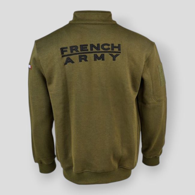 Casaco sweat French Army - Caqui - Ares