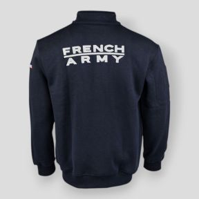 Sweatjacke French Army - Marineblau - Ares