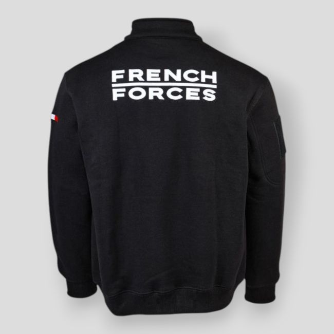 Casaco de moletom French Forces - Preto - Ares