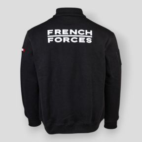 French Forces sweatshirt vest - Zwart - Ares
