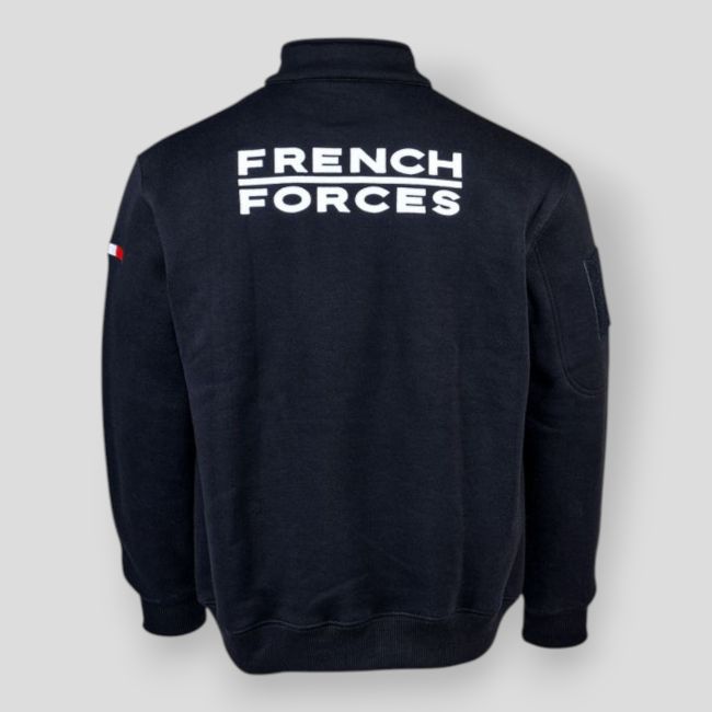 Sweatjacke French Forces - Marineblau - Ares