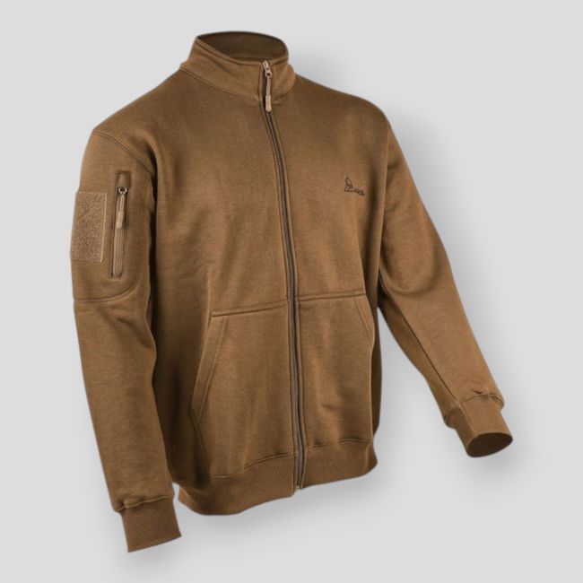 Sweatshirt-Jacke French Army - Coyote - Ares