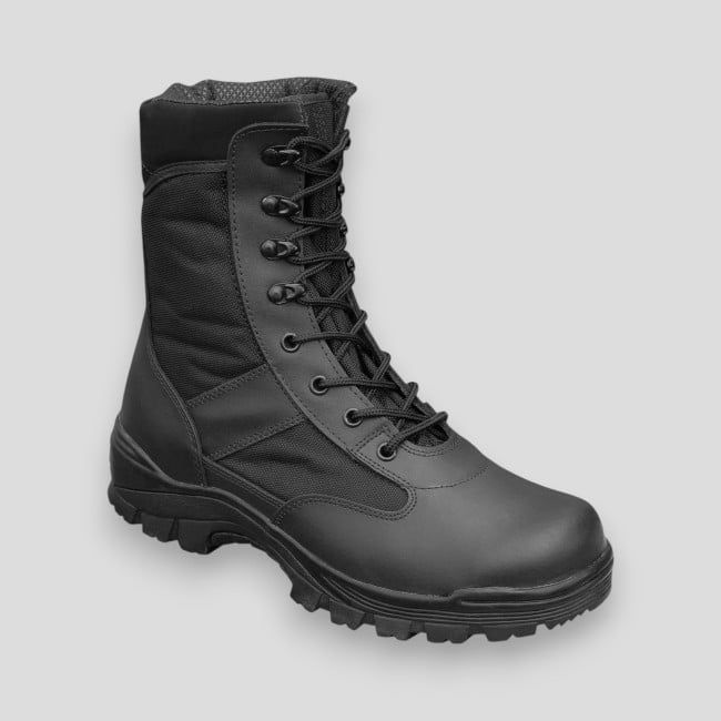 Buty wysokie Security - Czarny - Mil-Tec (38) - Dobry stan - Używane