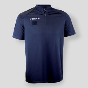 Polo Manches Courtes Police Nationale - Marine - GK