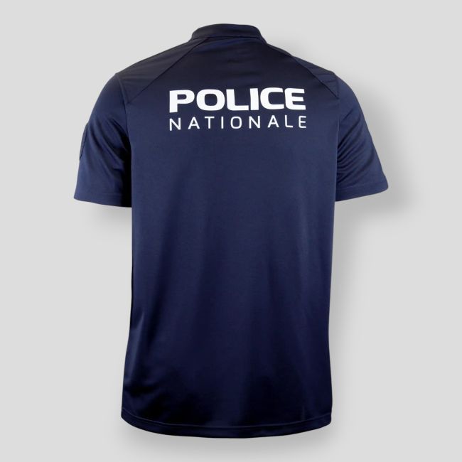 Polo Manches Courtes Police Nationale - Marine - GK