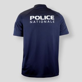 Polo a maniche corte Police Nationale - Blu Marina - GK