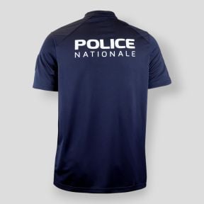 Polo Manches Courtes Police Nationale - Marine - GK