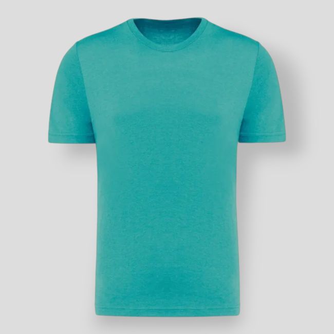 T-Shirt heren Triblend Sport HeatherTurquoise - Proact