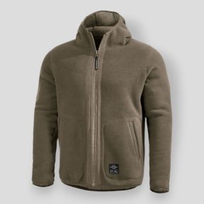 Giacca sherpa reversibile Ianos - Khaki/RAL7013 - Pentagon