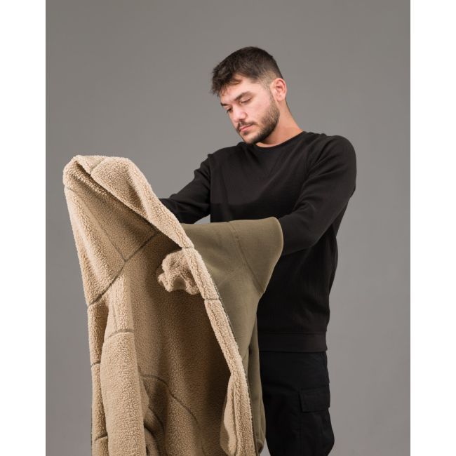 Wendbare Sherpa-Jacke Ianos - Khaki/RAL7013 - Pentagon