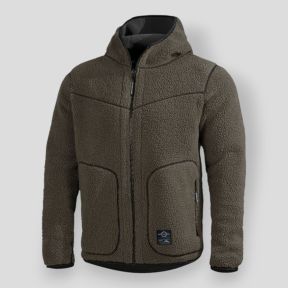 Chaqueta sherpa reversible Ianos - RAL7013/Negro - Pentagon