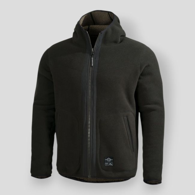 Veste sherpa réversible Ianos - RAL7013/Noir - Pentagon