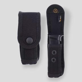 Porte-chargeur avec attaches Molle et ceinture pour pistolets 9mm - Noir - Patrol Equipement