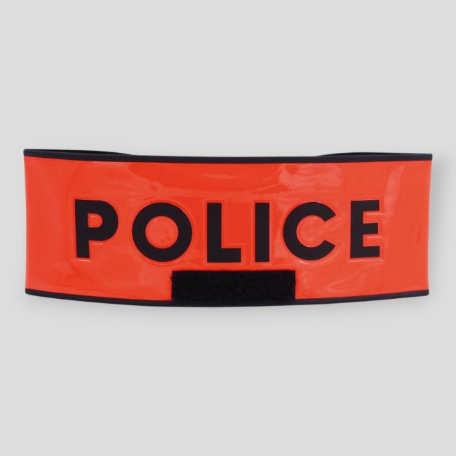 Opaska policyjna z miejscem na RIO - Pomarańczowa - Patrol Equipement