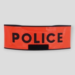 Opaska policyjna z miejscem na RIO - Pomarańczowa - Patrol Equipement