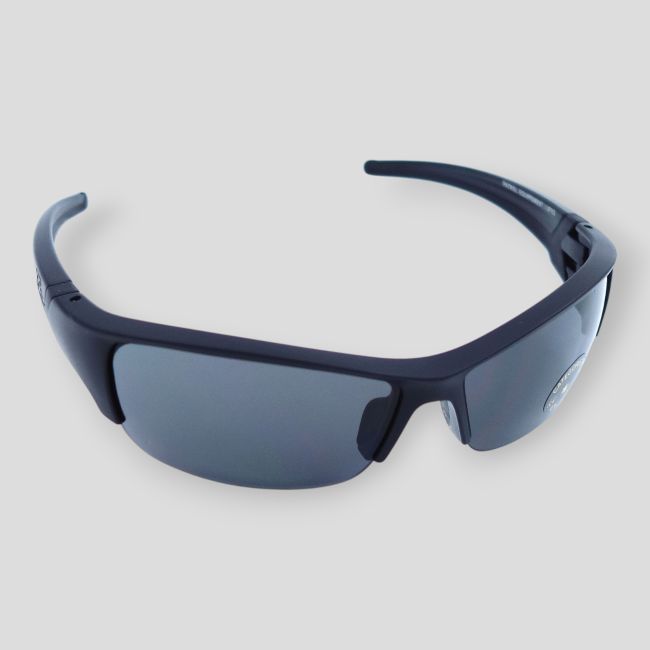 Sonnenbrille mit Zubehör (3er-Set Gläser Farblos/Getönt/Gelb) - Schwarz - Patrol Equipement