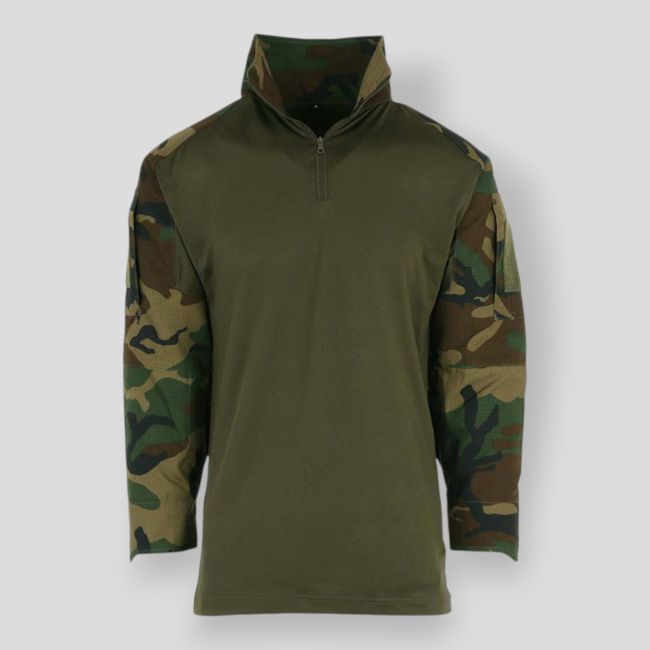 Chemise tactique UBAC - Woodland - 101 Inc
